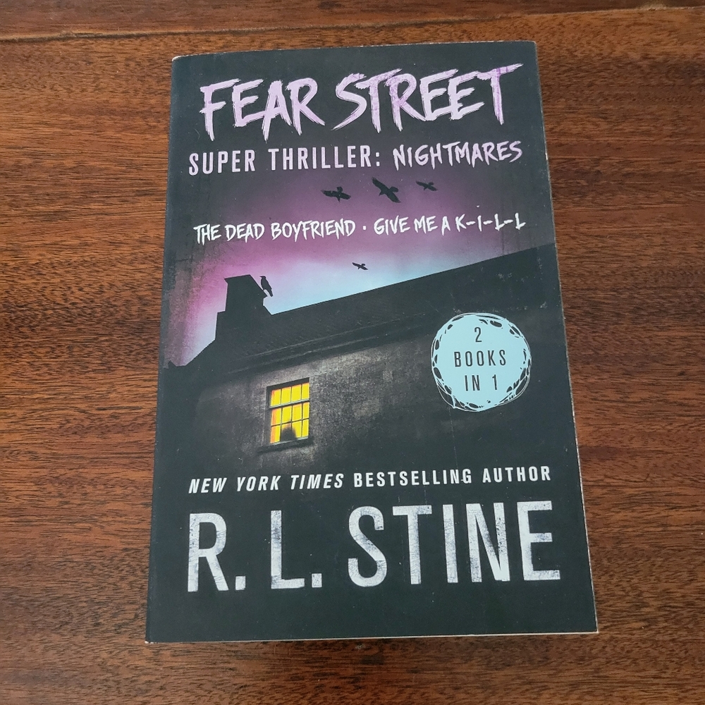 Fear Street Super Thriller: Nightmares 2 Books in 1 By R.L. Stine Paperback Book